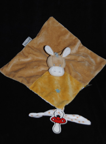 Doudou plat ane - doudou, nattou