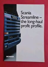 SCANIA Streamline - the long-haul profit profile, Brochure +Spec Sheets 1991