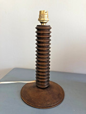 Pied de Lampe Bois Tourné