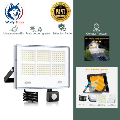 Projecteur led extérieur 100w - projecteur,