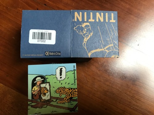 Tintin hergé cube articulé - tintin,