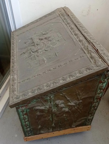 Malle ancienne bois - ,