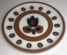 Lot3 Of 6 Vintage Signed BOCH Flat Plates Kimono Model H 2 D 24 Cm