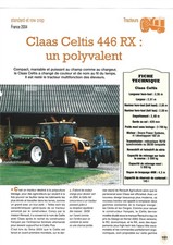 TRACTEUR RENAULT CLAAS CELTIS