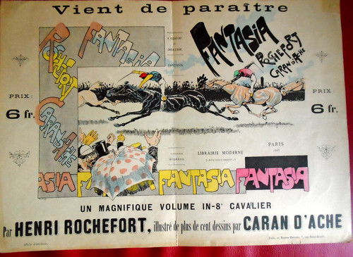 Caran ache affiche - d'ache,