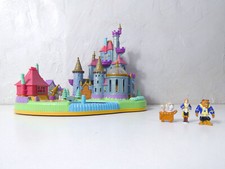 Polly Pocket Disney chateau de la Belle et la Bête Beauty and Beast castle 1997