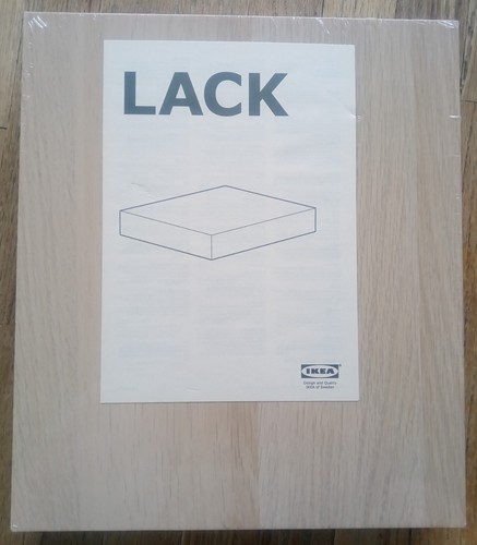 Ikea lack floating - ikea, wall