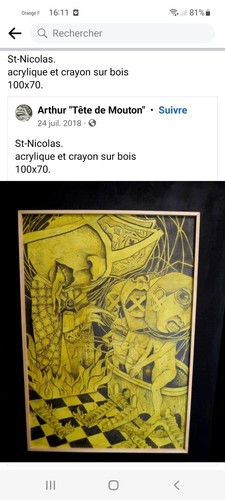 Tableau oeuvre unique artiste - unique,