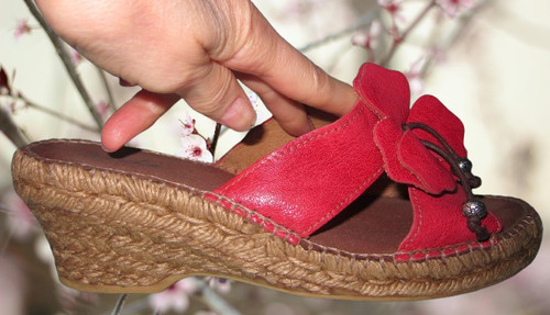 Espadrilles sabots cuir - espadrilles/sabots,