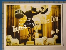 BAS DIM UP SHOPPING CHIENS LAISSE EMMELEE  publicité advert