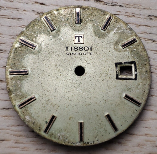 Tissot visodate watch dial - tissot,
