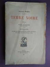 TERRE NOIRE - Frédéric MARTY