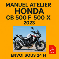 Manuel Atelier Honda CB 500 F