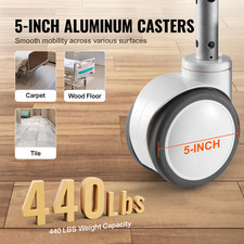 VEVOR Lit D'Hôpital Électrique 3 Fonctions Lit Médical Pour Soin Intensif 200 Kg