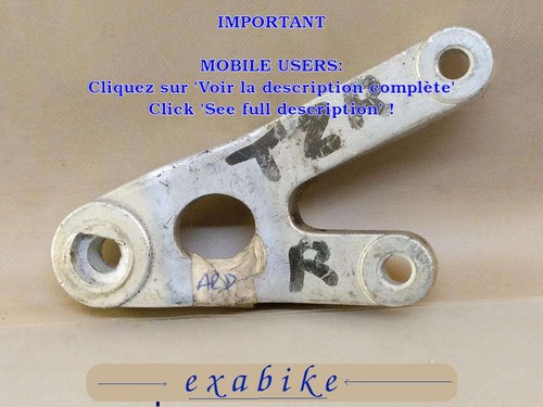 Platine repose pied - platine, arriere
