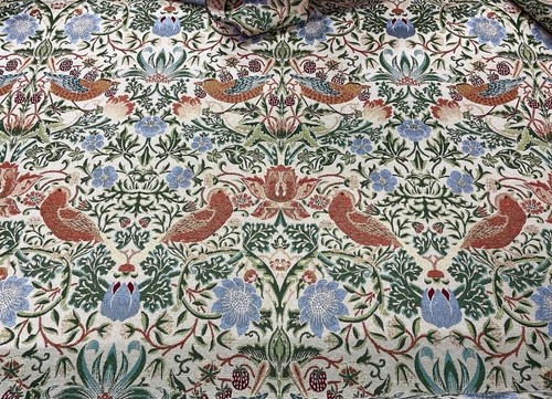 Tissu jacquard multicolore - jacquard,
