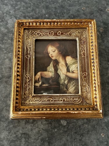 Petit tableau cadre ancien - ,