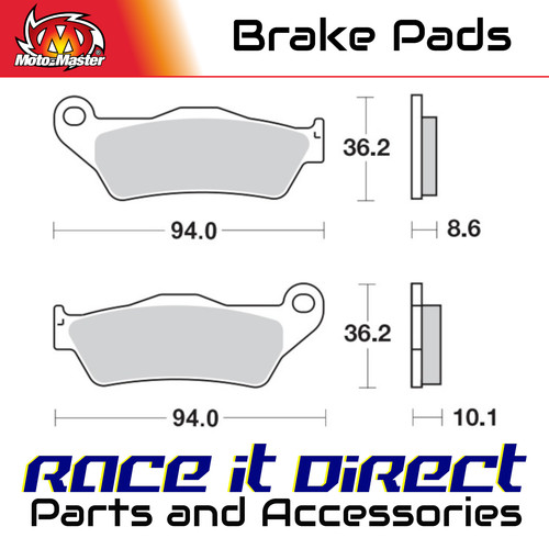 Brake pads for bmw 1150 - brake, rt