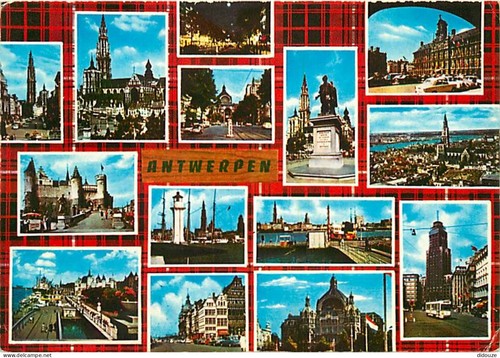 Carte postale belgique - carte,