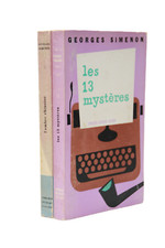 G. Simenon – L’ombre chinoise & 13 mystères – Lot 2 volumes – 1963