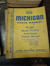 CLARK MICHIGAN MODEL 175A III