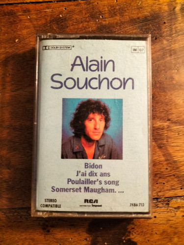 Cassette audio tape alain - cassette,