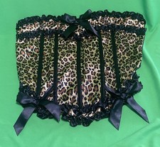 corset bustier imprimé