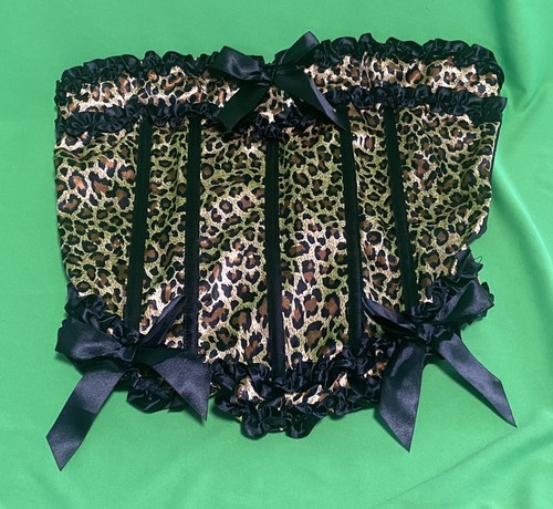 Corset bustier imprimé - corset,