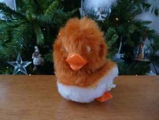 4 ⚜️ Antique Vintage Plastic Duck And Plush Moumoute Toy