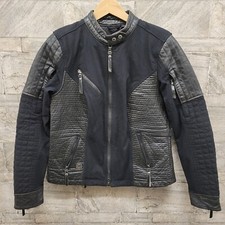 Harley Davidson Leather Jacket Blouson Leather Black Womens Size L