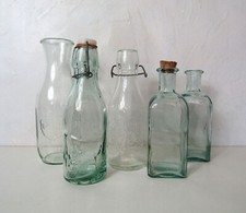 Anciennes bouteilles carafe