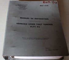 MANUEL de REPARATION véhicule