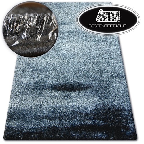 Tapis shaggy verona noir - tapis,
