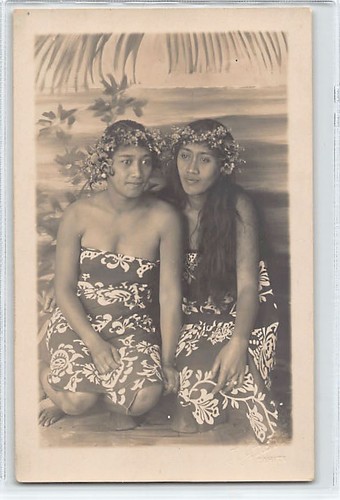 Tahiti femmes polynésiennes - -,