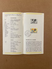 Timbre Tintin - Feuillet de la poste belge - 1979 - TBE