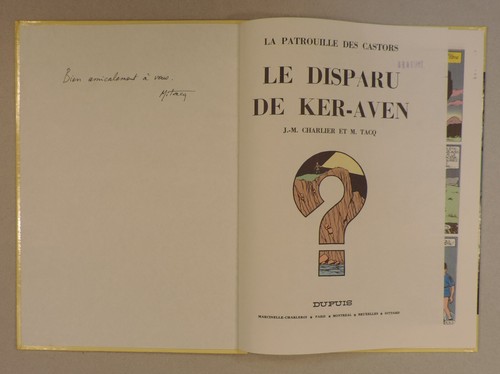 Dedicace mitacq patrouille - dedicace, la