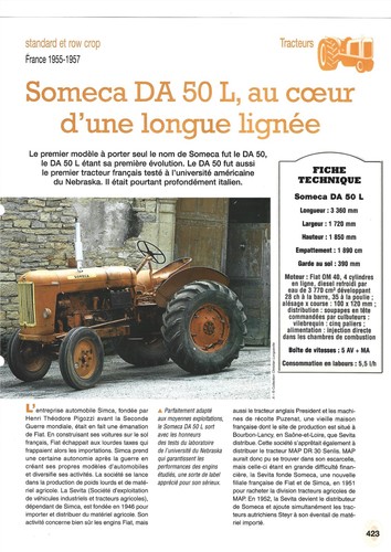 Tracteur someca l - someca,