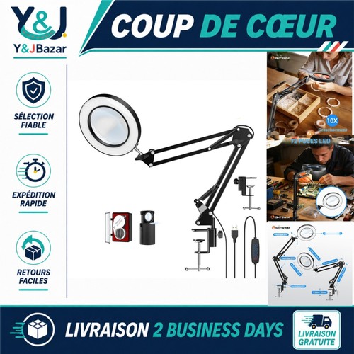 Lampe loupe led - lampe, à