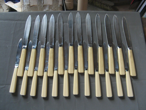 617 24 couteaux vintage - couteaux,