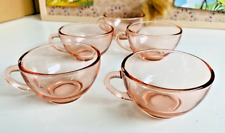 Lot of 5 Gorgeous Arcoroc Espresso Cups