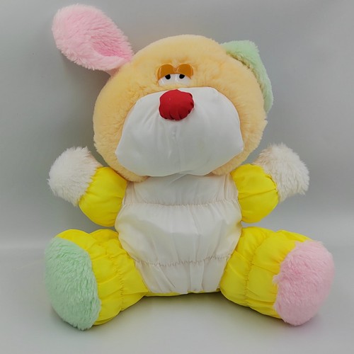 Peluche puffalump chien - chien, jaune