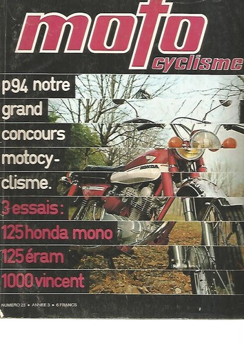 Moto cyclisme honda cb - moto,