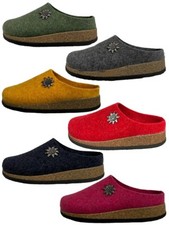 LE TIROLESI slipper women wool cooked art BIO MADE IN ITALY