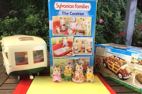 Sylvanian families boxed car - sylvanian,