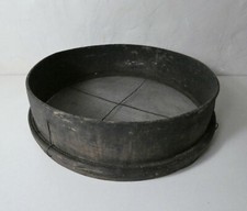 Ancien tamis en bois vintage