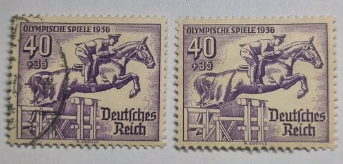 Timbre empire allemand 1936 - empire,