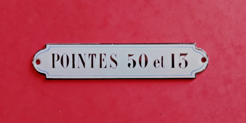 Ancienne plaque émaillée - ancienne,