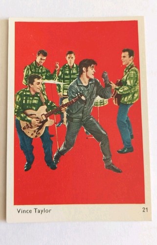 1963 carte chromo célébrité - 1963,