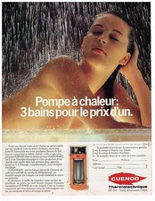 ADVERTISEMENT ADVERTISING 054 1981 CUENO heat pump