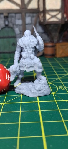 Figurine miniature barbare - figurine, miniature,